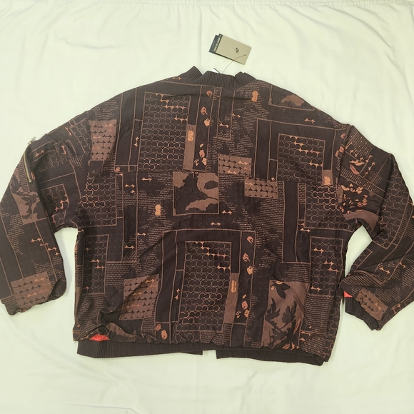 Nike Womens Naomi Osaka Jacquard Oversized Jacket Size XL - Picture 7 of 9